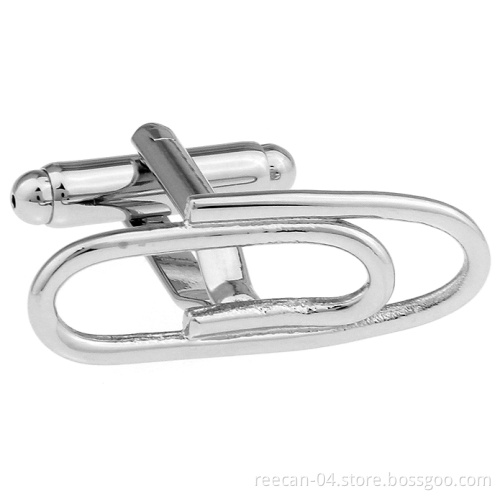 Lower Price Silver Men Cufflink
